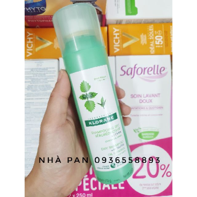 Dầu gội khô Klorane 150ml