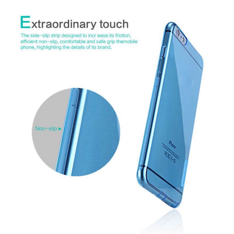 Ốp lưng dẻo siêu mỏng 0.6mm cho iPhone 6 / 6s hiệu Nillkin Nature  - hàng nhập khẩu