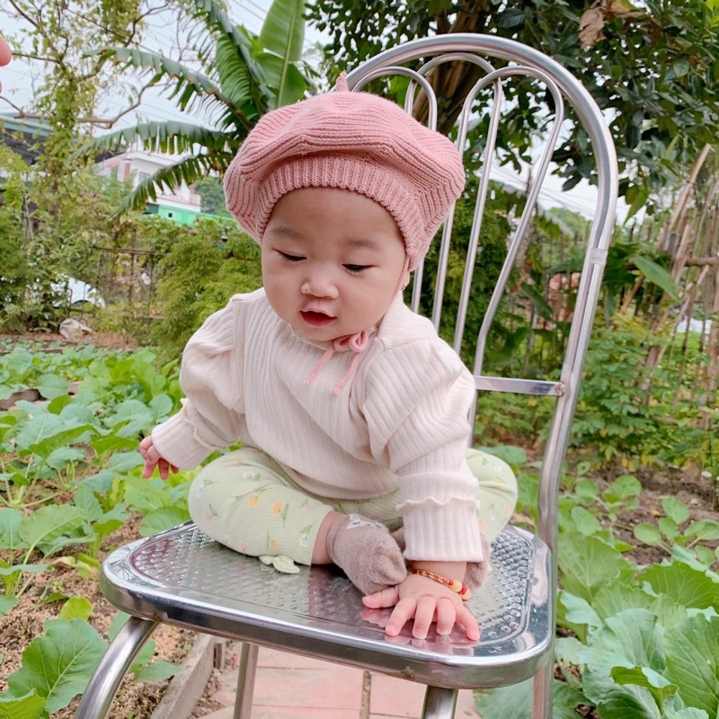 Áo Dài Tay Bồng Thu đông Bé Gái Jennybebe [Xuka boutique] Dày dặn mềm mịn co giãn tốt [Ảnh Video Thật]