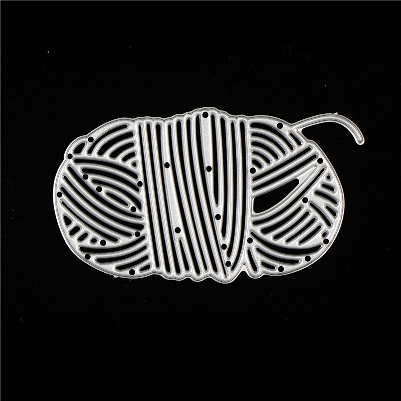[newwellknown 0610] 6pcs ball of yarn metal cutting dies stencil scrapbook paper embossing craft