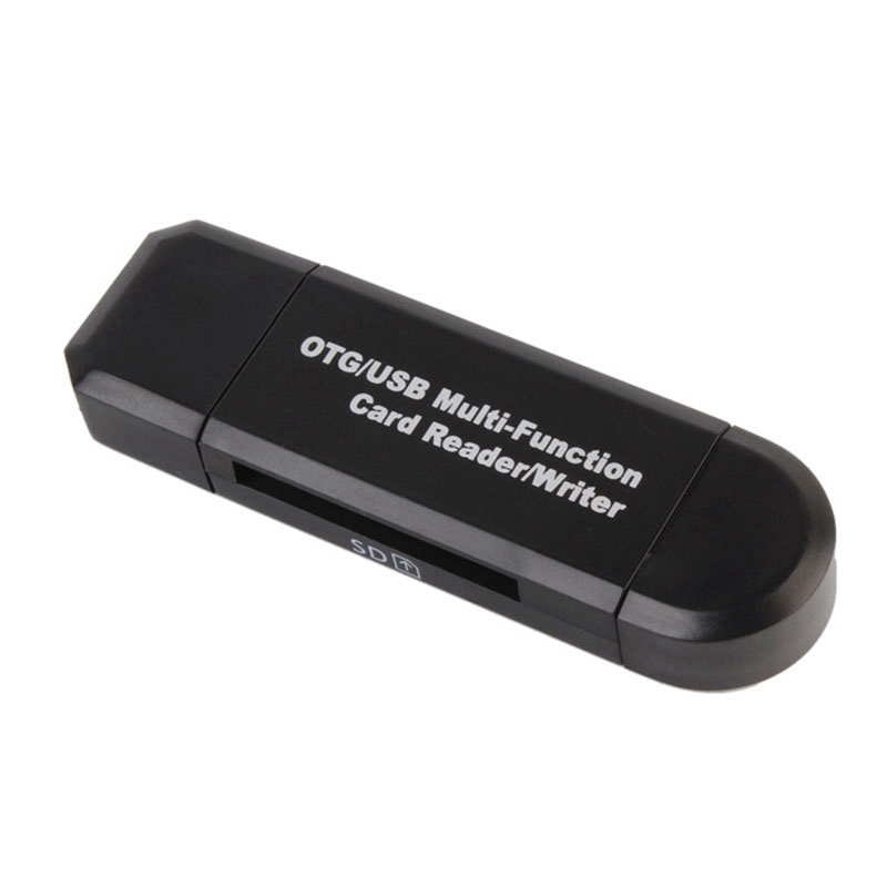 Đầu đọc thẻ nhớ hỗ trợ đầu cắm USB 2.0 OTG Micro SD/SDXC TF cao cấp cho máy tính