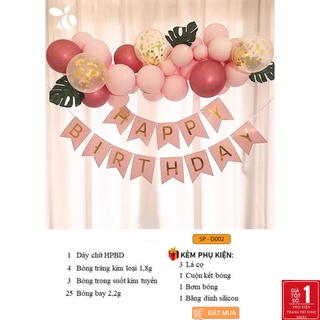 Set Bóng Trang Trí Sinh Nhật SP-D0002