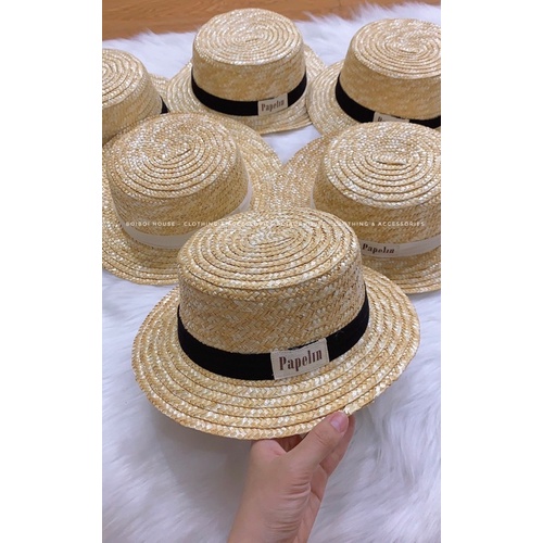 Mũ cói sang chảnh, cực xịn cho bé
