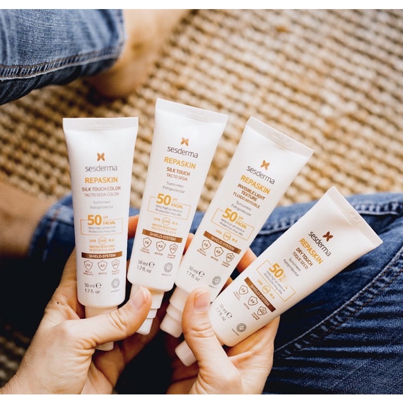 Kem chống nắng Sesderma Repaskin Dry Touch SPF 50