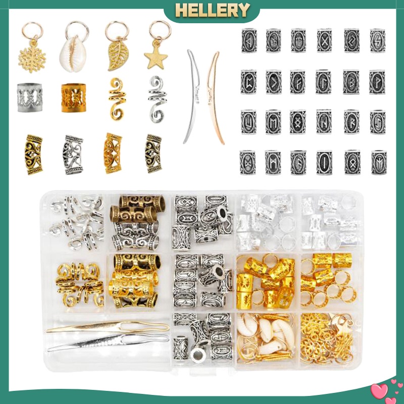 Chuỗi Hạt Làm Tóc Dreadlocks / Tóc / Râu DIY Độc Đáo