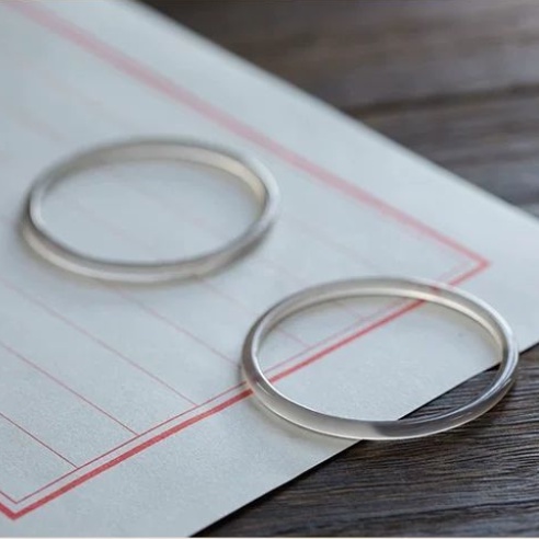 Vòng Tay Đá Mã Não Tự Nhiên Mỏng Màu Xanh Lá Phong Cách Hanfu Trung Hoa Cho Nữ