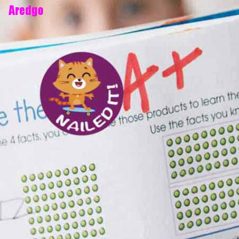 Set 500 Sticker Dán Trang Trí Nhiều Màu Sắc