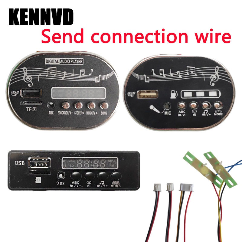 Máy Nghe Nhạc MP3 12V Màn Hình Điện Tử Có Nhạc Và Đèn flash Cho Trẻ Em