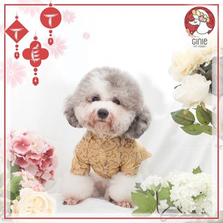 Áo Tết Gấm Cho Thú Cưng