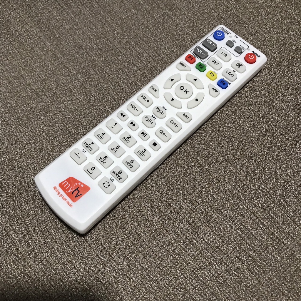 Remote Điều khiển đầu MyTV ,Remote từ xa đầu thu MyTV