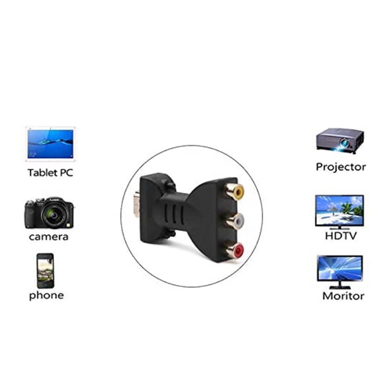 Thiết Bị Chuyển Đổi Video Kích Thước 720x1080 Chuyên Dụng Cho Rca Av rgb rc