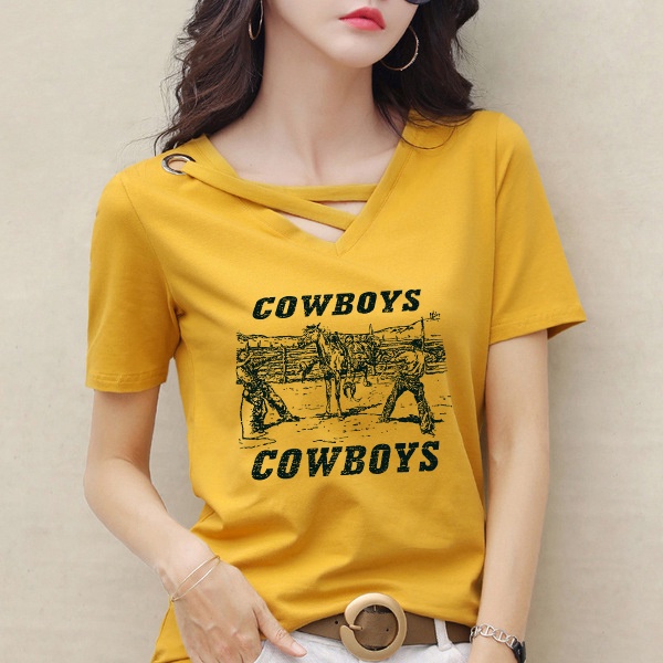 Instagram View Baju Áo Thun In Họa Tiết Hoạt Hình Thoáng Khí Thoải Mái