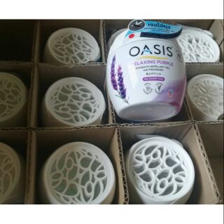 Thùng 12 hộp sáp khử mùi và đuổi muỗi oasis 180g