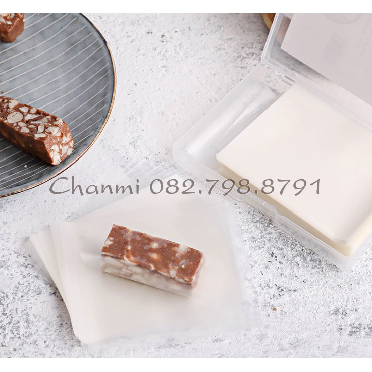 Giấy gạo bọc kẹo Nougat 500 tờ