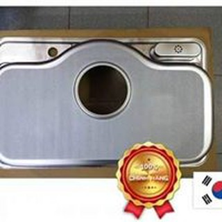Chậu rửa chén 1 hộc Ecofa EJUS 850P (85x51,5cm)