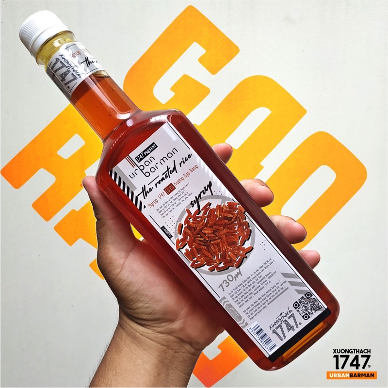 Siro 1747 urban gạo rang 730ml