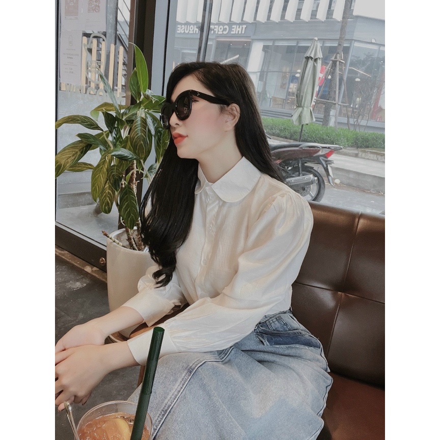 ÁO SƠ MI TRẮNG  NỮ ASM105