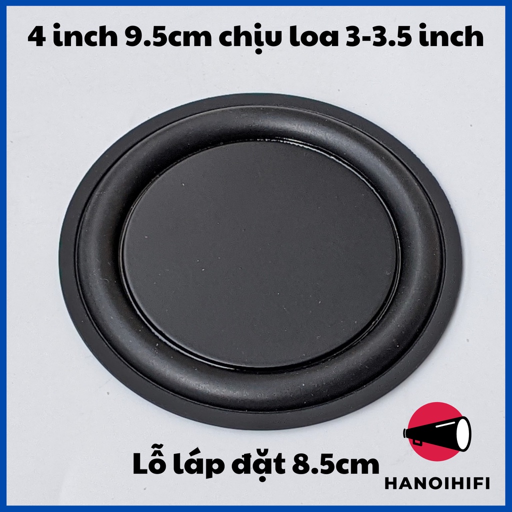 Màng loa cộng hưởng gân cao su mập tăng bass cho loa, diy loa cao cấp, đủ kích thước từ 1.5 inch đến 6.5 inch