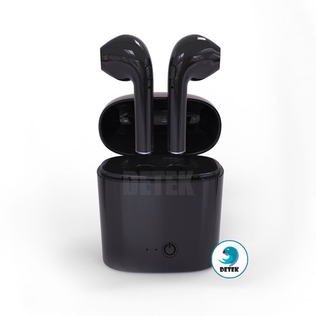 Tai nghe bluetooth I7S tws âm thanh cực hay,đốc sạc kiêm pin dự phòng 600mAh ảnh thật 100%