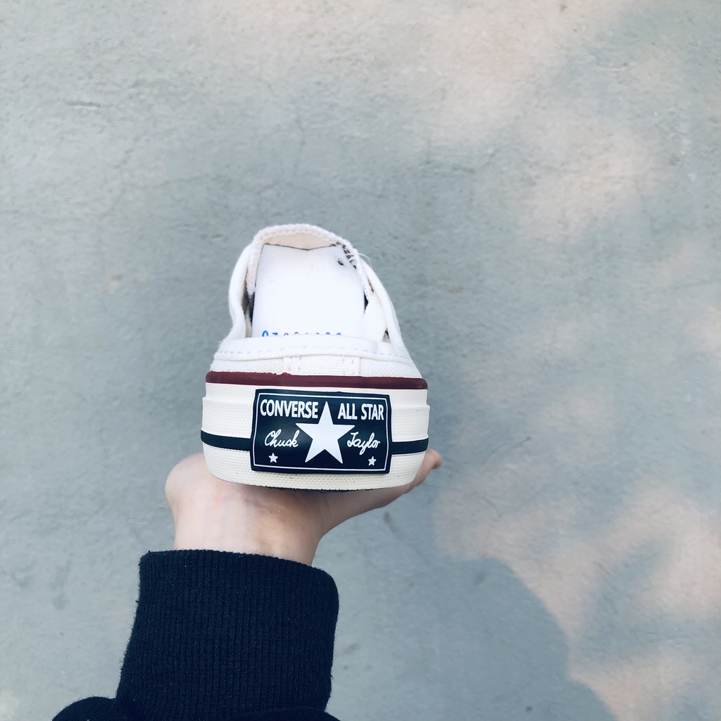 Giày sục đạp gót cv trơn giày lười ulzzang vải canvas chất lượng cao Hot Hit