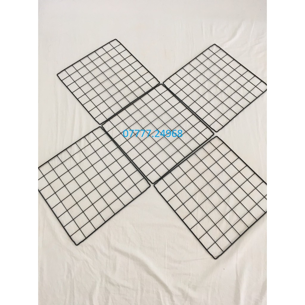 1 khung lưới sắt decor 35*35 cm treo ảnh nghệ thuât-trang trí quán cà phê | BigBuy360 - bigbuy360.vn