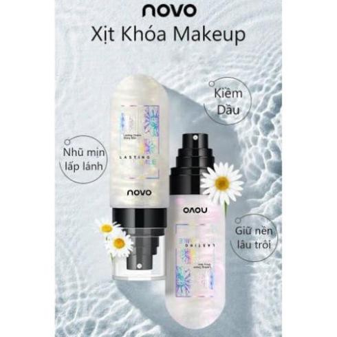 Xịt khoáng khoá trang điểm nhũ Novo | BigBuy360 - bigbuy360.vn