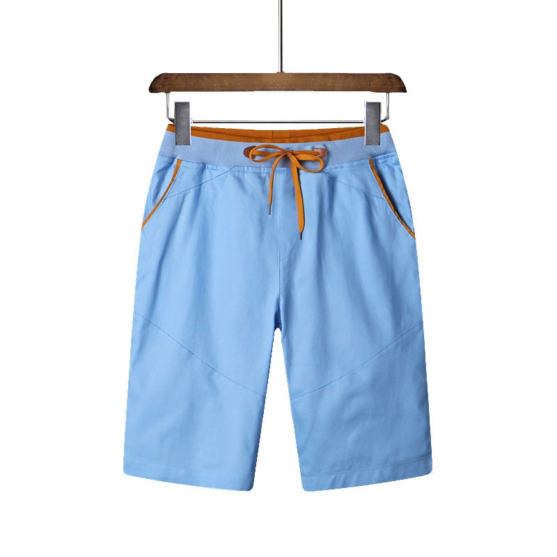 Quần short cotton ống rộng thời trang đi biển cho nam