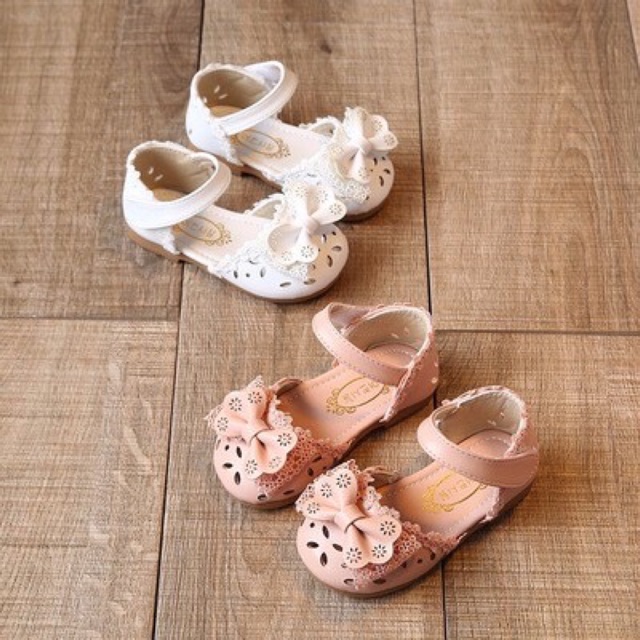 Giày sandal nơ cho bé gái từ 1-7 tuổi