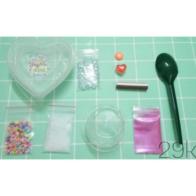 KIT LÀM SLIME TRÁI TIM.