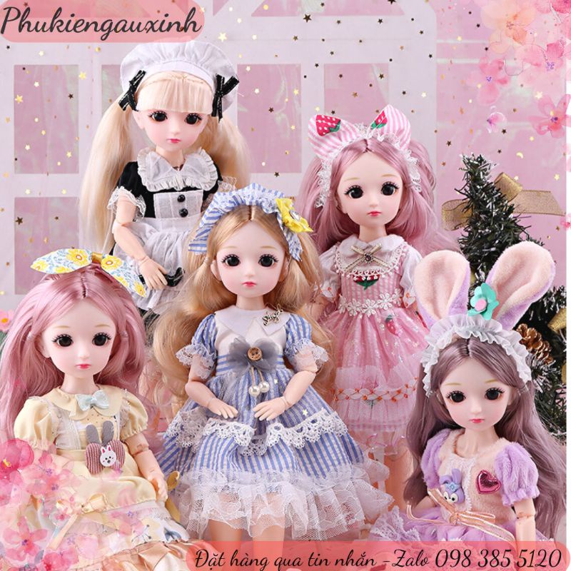 BÚP BÊ KHỚP 30CM MẪU MỚI M5522