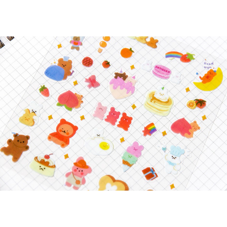 Sticker Hoạt Hình Trang Trí Siêu Xinh