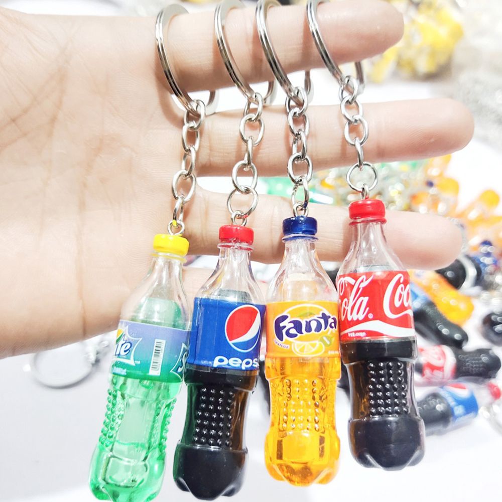 Móc khóa hình lon nước ngọt độc đáo thời trang