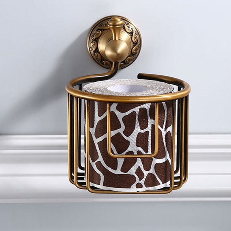 Giá Đỡ Cuộn Giấy Vệ Sinh Gắn Tường Đa Năng Tiện Dụng