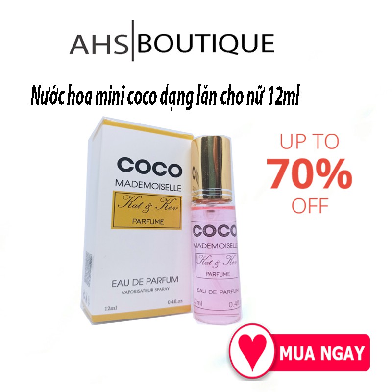 Nước hoa mini dạng lăn cho nữ mẫu coco