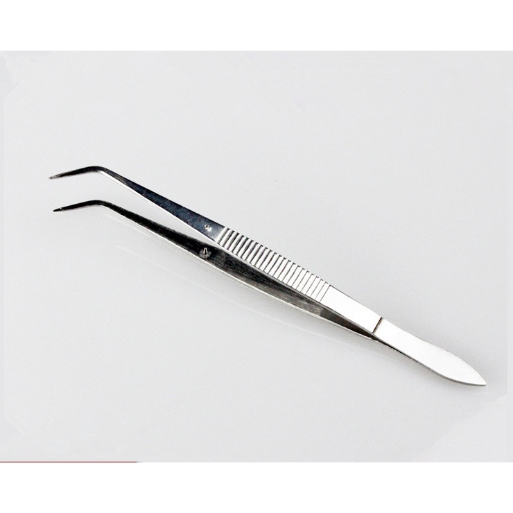 Nhíp nha y tế 16cm hàng Pakistan nhíp cong