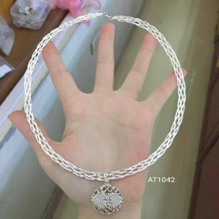 Kiềng cổ nữ bạc ta 925