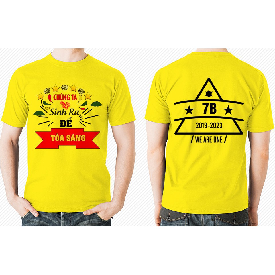 ÁO NHÓM ÁO LỚP IN THEO YÊU CẦU GIÁ RẺ VÔ ĐỊCH