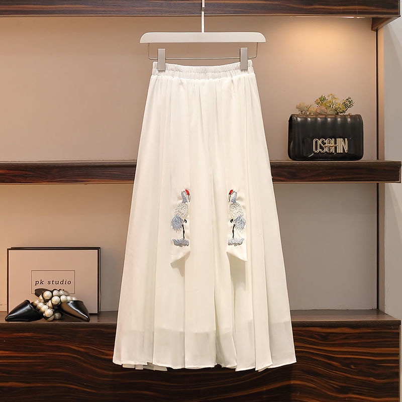 Set áo + chân váy trang phục cổ trang Trung Quốc 2023 size lớn có bán lẻ