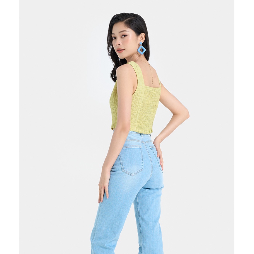 Quần Jeans Nữ Thời Trang HNOSS Ống Đứng HNQDA020
