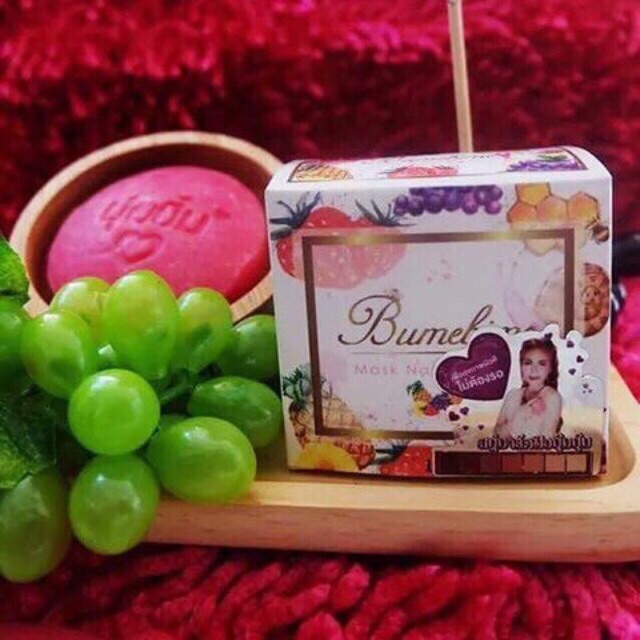 Xà phòng tắm trắng Thái Lan Bumebime Mask Natural Soap 100g | BigBuy360 - bigbuy360.vn