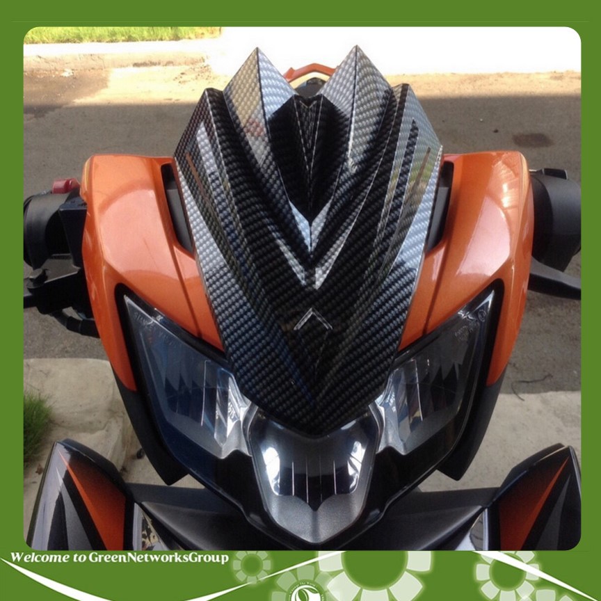 Ốp đầu cho xe EXCITER 2019 150CC MÀU CACBON) Greennetworks