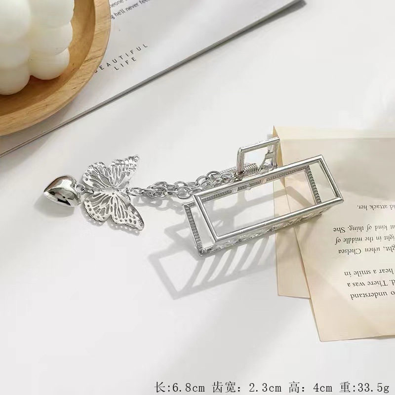 Kẹp Tóc Kim Loại Thiết Kế Dễ Thương Cho Nữ