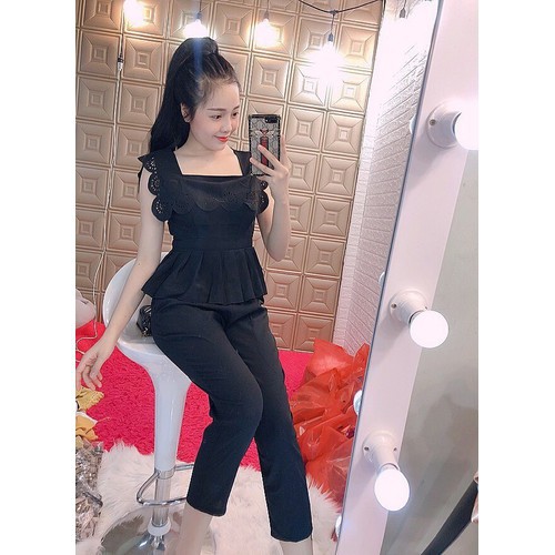 SET BỘ THỜI TRANG MẶC NHÀ CHẤT LIỆU ĐŨI-DUI8686