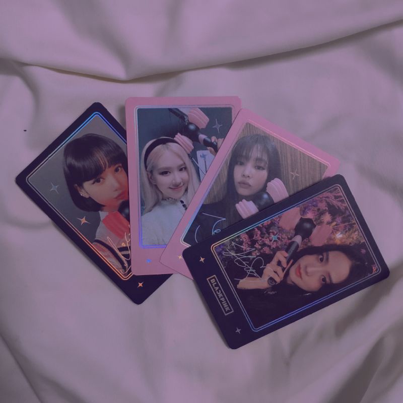 Ảnh thẻ pre order SD21, Lighstick, TS BlackPink