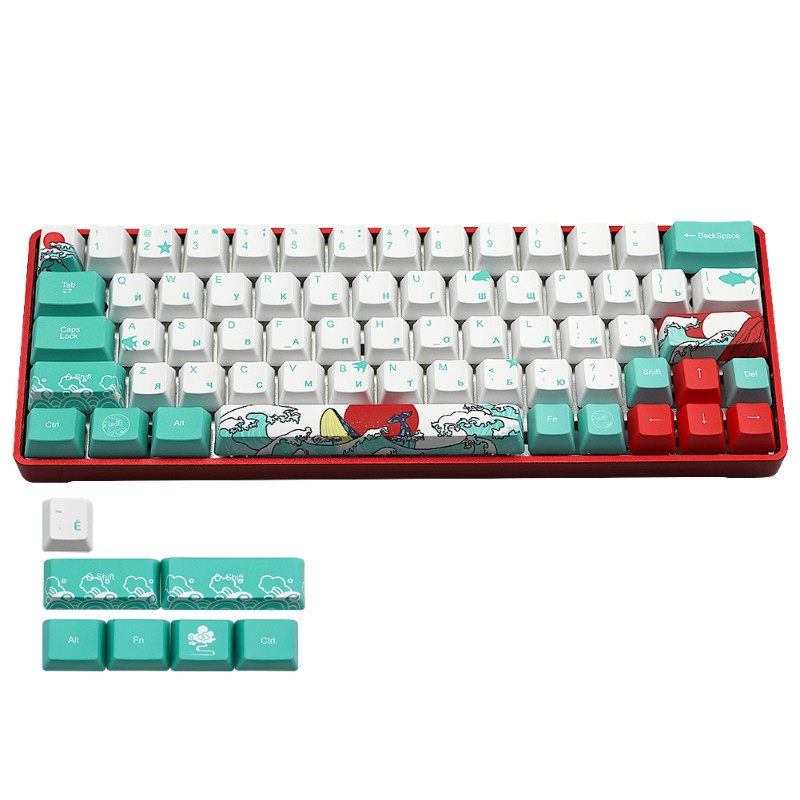 OEM Bộ 71 Nút Bấm Thay Thế Cho Bàn Phím Máy Tính Gh60 Xd64 Dz60 Gk61 Gk64