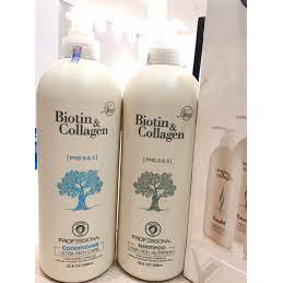 dầu gội biotin Collagen Trắng Giảm Rụng Tóc,Phục Hồi Tóc Khô Xơ, Hư Tổn 1000ML (Hàng Chính Hãng)