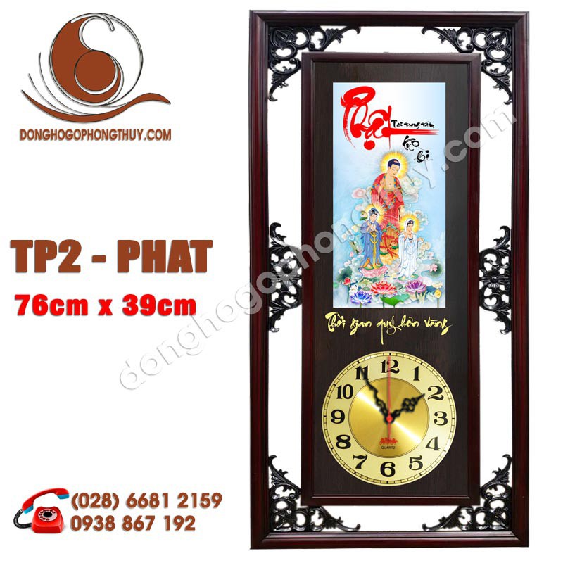 Đồng Hồ Thư Pháp Phật