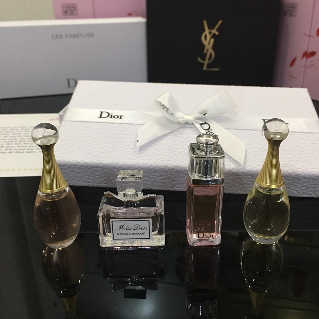 ❤️ chính hãng ❤️ Set Nước Hoa Dior 4 Chai (Hộp trắng)