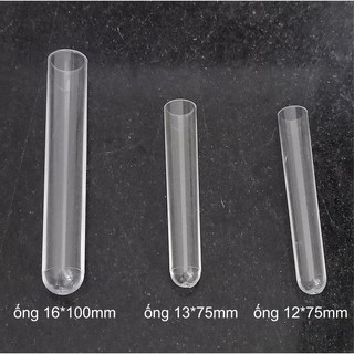 Túi 100 ống nghiệm nhựa trắng không nắp các size