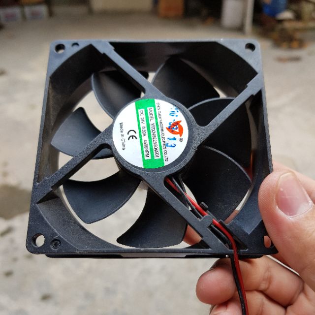 Quạt tản nhiệt 9×9 24v Quạt máy hàn Quat 24V